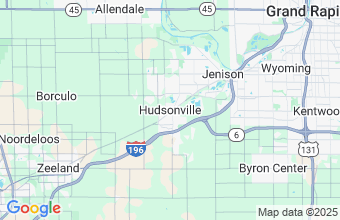 Map of Hudsonville