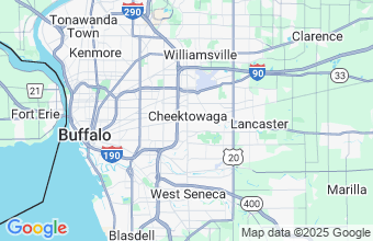 Map of Cheektowaga