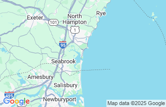 Map of Hampton Beach