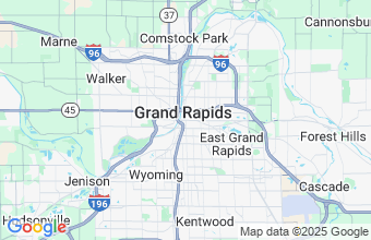 Map of Grand Rapids