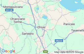 Map of Chiusi