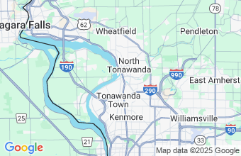 Map of Tonawanda