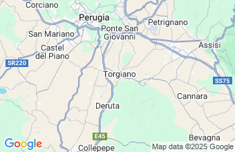 Map of Torgiano