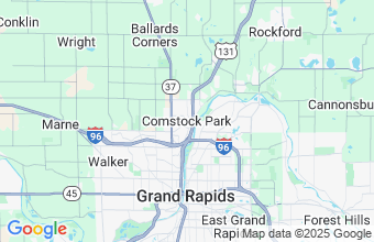 Map of Comstock Park