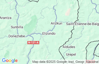 Map of Elizondo