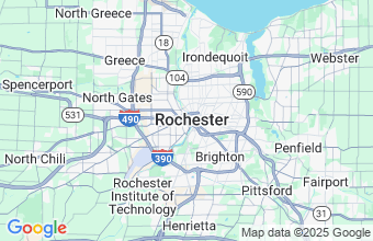 Map of Rochester