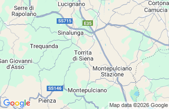 Map of Torrita Di Siena