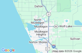 Map of Muskegon