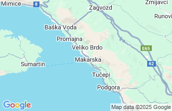 Map of Makarska