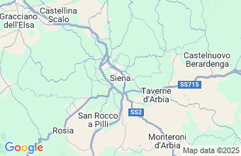 Map of Siena