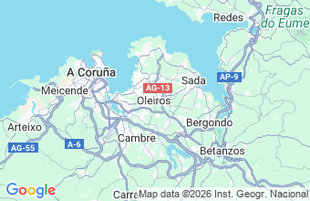 Map of Oleiros