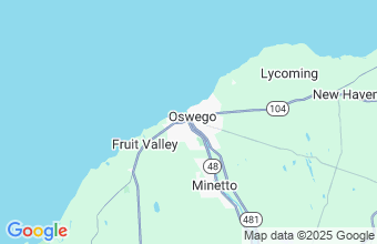 Map of Oswego
