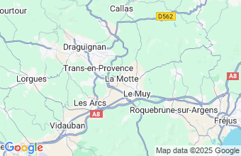 Map of La Motte En Provence
