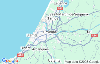 Map of Bayonne