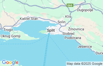 Map of Split