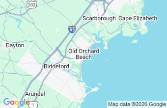 Map of Old Orchard Beach