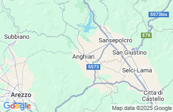 Map of Anghiari