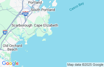 Map of Cape Elizabeth