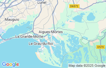 Map of Aigues-Mortes