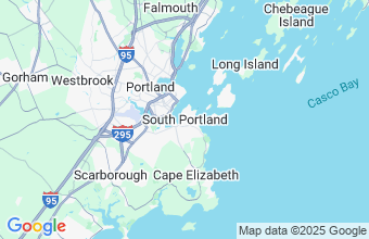 Map of South Portland