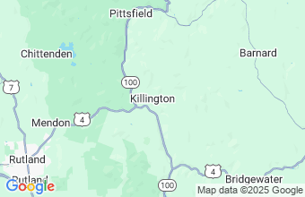 Map of Killington