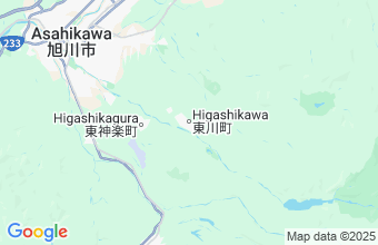 Map of Higashikawa