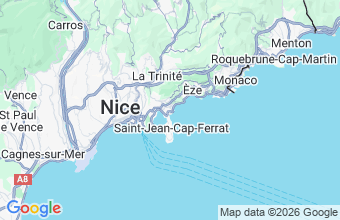 Map of Beaulieu-Sur-Mer