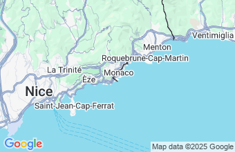 Map of Monaco