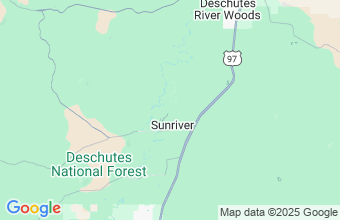 Map of Sunriver
