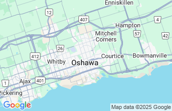 Map of Oshawa