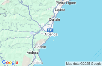 Map of ALBENGA