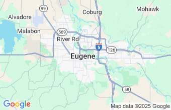 Map of Eugene