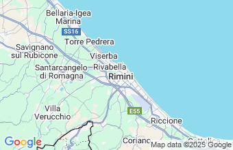 Map of Rimini