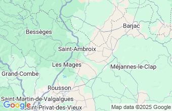 Map of Saint-Victor-De-Malcap