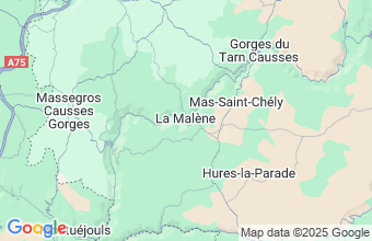 Map of La Malene