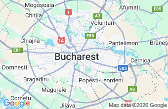 Map of Bucarest