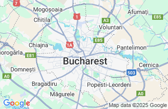 Map of Bucharest