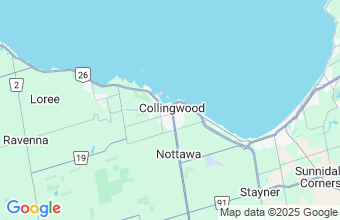 Map of Collingwood