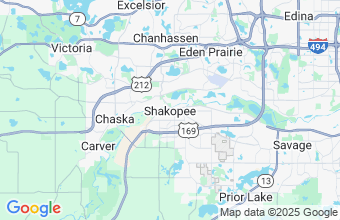 Map of Shakopee
