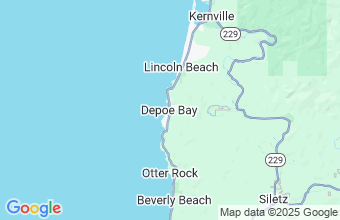 Map of Depoe Bay