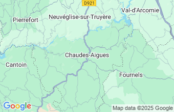 Map of Chaudes-Aigues