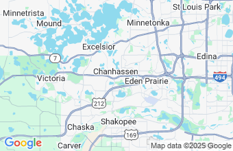 Map of Chanhassen