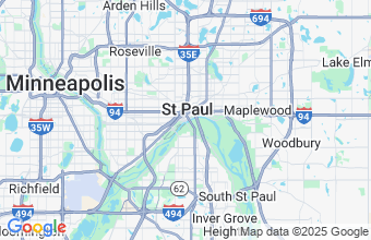 Map of St Paul