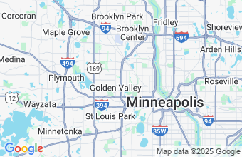 Map of Golden Valley