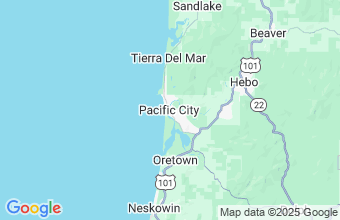Map of Pacific City
