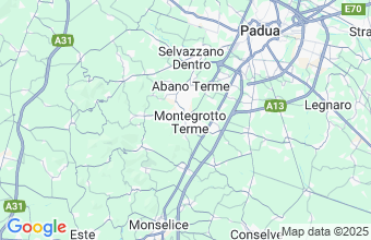 Map of Montegrotto Terme