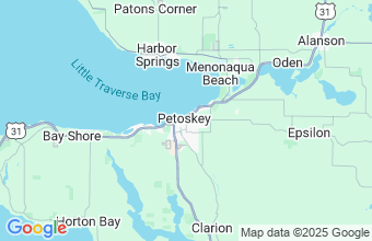 Map of Petoskey