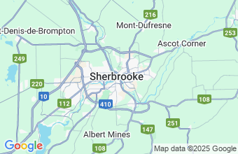 Map of Sherbrooke