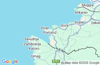 Map of Portoroz