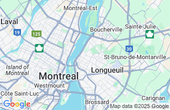 Map of Longueuil